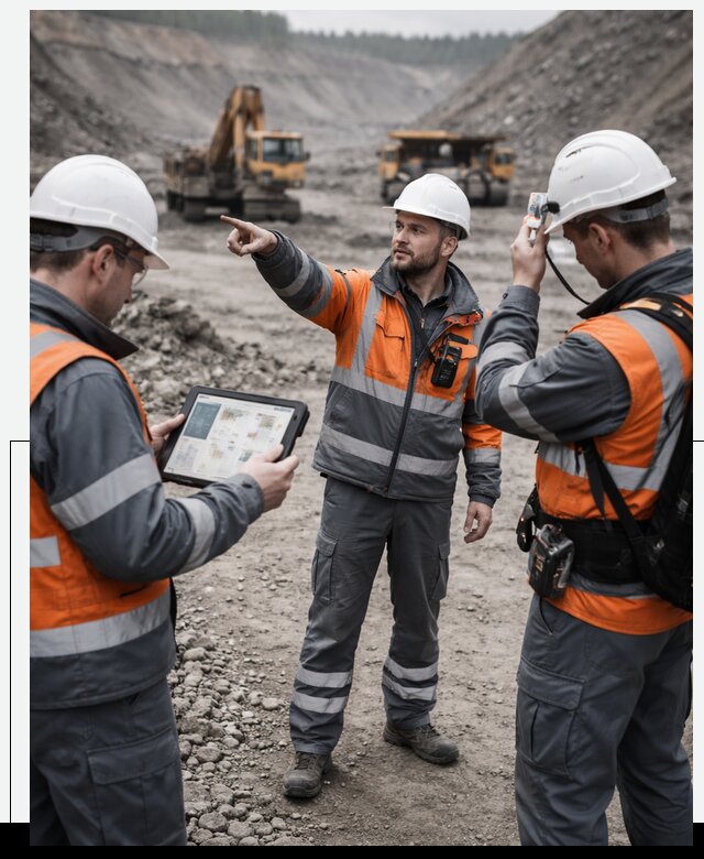 Система контроля персонала для горнодобывающей отрасли в Томске