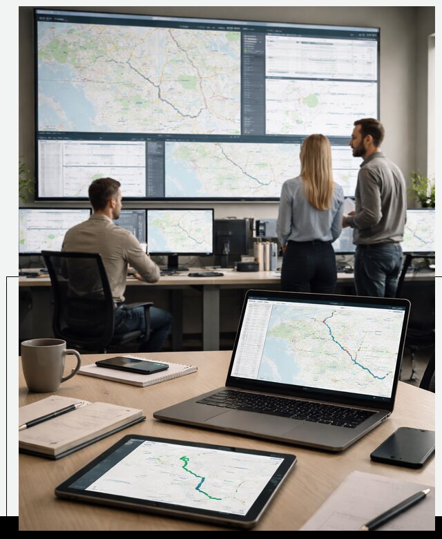 Трекинг грузов и Fleet Management, мониторинг автопарка в Томске