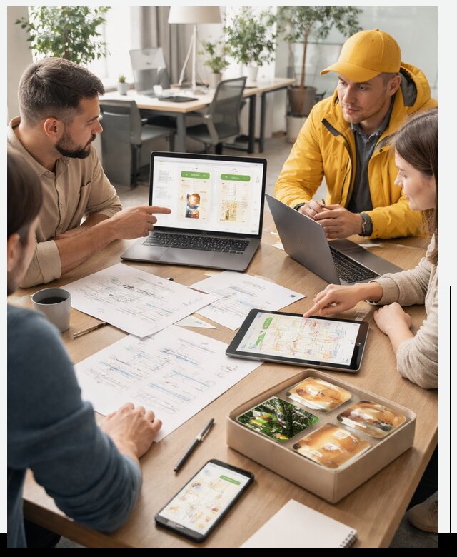 Разработка агрегатора доставки еды в Томске от 16391 р., АвикейТмс